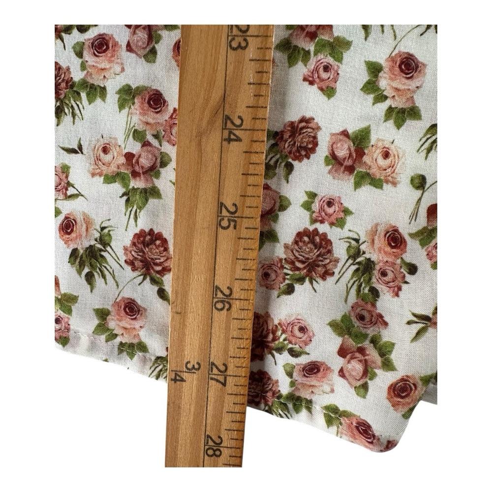L'agence Ryan Women‎ Floral Button Down 3/4 Sleeves Women's Size Large - Picture 9 of 13